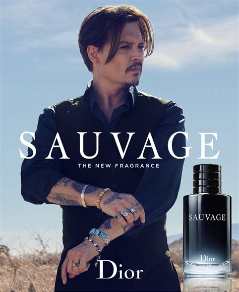 johnny depp aftershave sauvage.